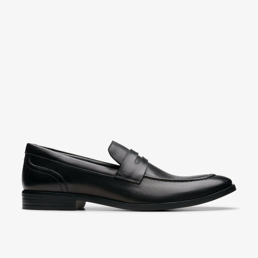 Brandon Step Loafer Black Leather | Clarks Onsale