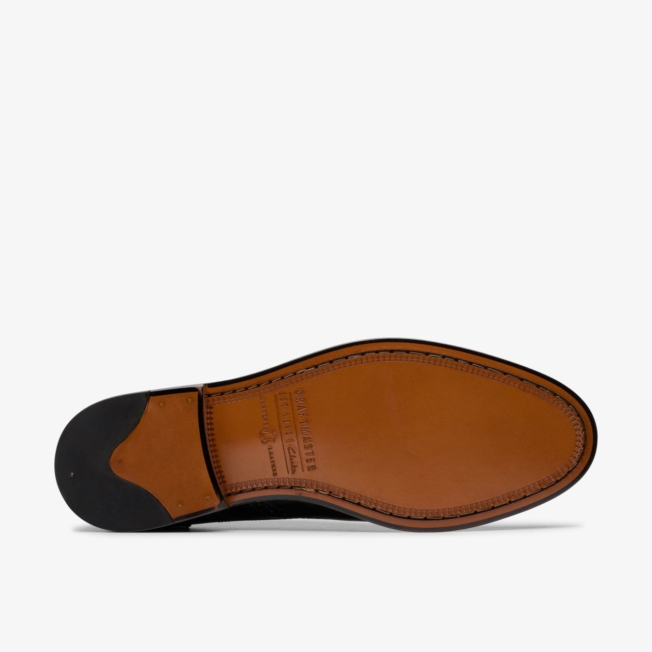 Craft James Tip Brogue Black Leather | Clarks Onsale