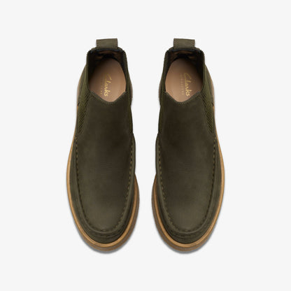 Linoso Top Ankle Boot Dark Green Nubuck | Clarks US