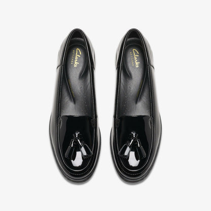 Havisham Edge Loafer Black Patent | Clarks Sale
