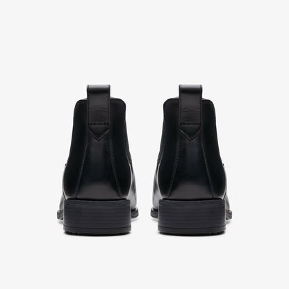 Havisham Top Ankle Boot Black Leather | Clarks US