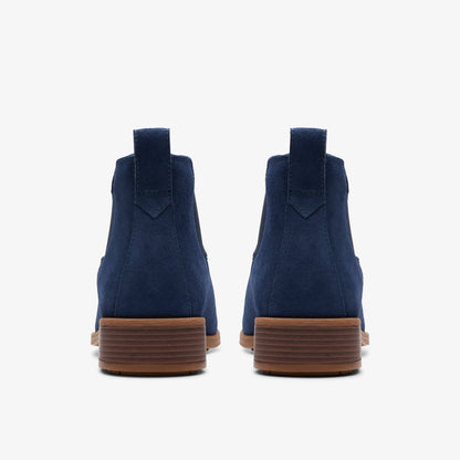 Havisham Top Ankle Boot Navy Suede | Clarks Discount