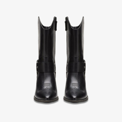 Morzine Rise Black Leather | Clarks Sale