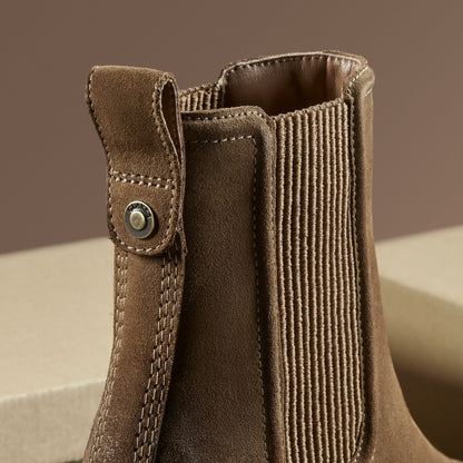 Chamberly Top Walnut Suede | Clarks