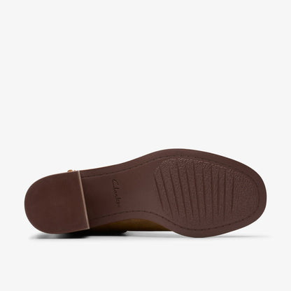 Chamberly Top Walnut Suede | Clarks