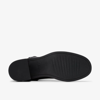Chamberly Trim Black Leather | Clarks US