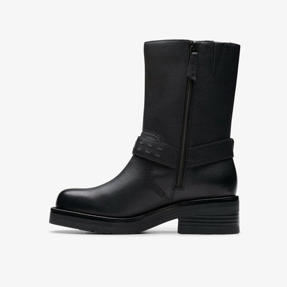 Rebelle Up Black Leather | Clarks Sale