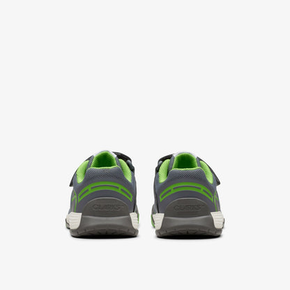 Cica Star Flex Kid Grey/Green | Clarks For Sale