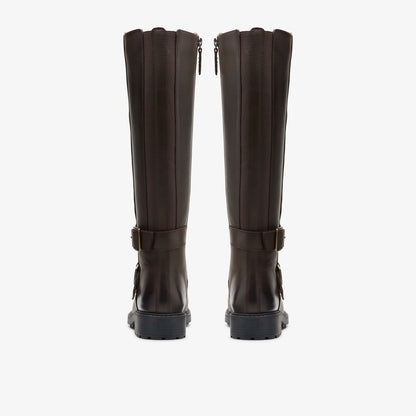Orinoco 2 Tall Dark Brown Leather | Clarks US