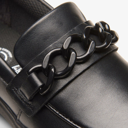 Evyn Walk Kid Black Leather | Clarks For Sale