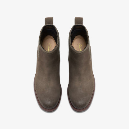 Chamberly Top Mole Grey Suede | Clarks Sale