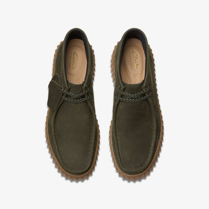Torhill Moss Dark Green Nubuck | Clarks
