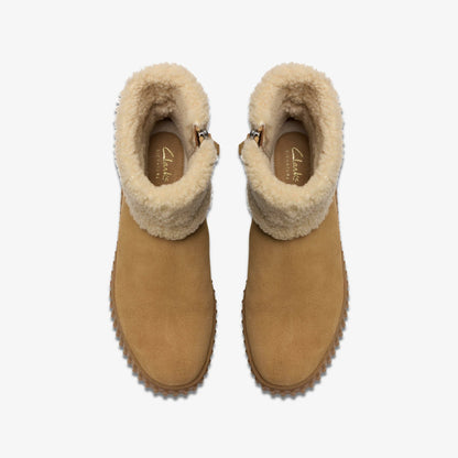 Torhill Turn Light Tan Warmlined | Clarks Discount