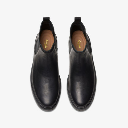 Clarkdale Easy Chelsea Boot Black Leather | Clarks US