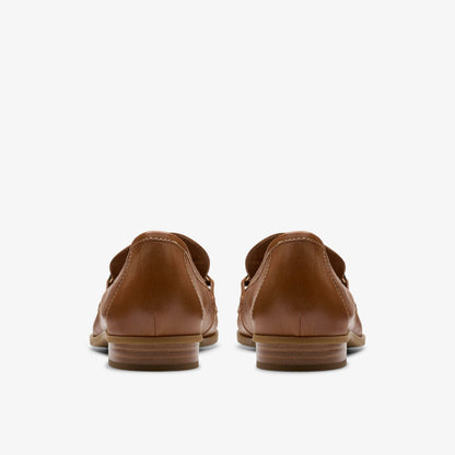 Sarafyna Iris Loafer Tan Leather | Clarks For Sale
