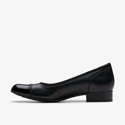 Krystine May Black Leather | Clarks US