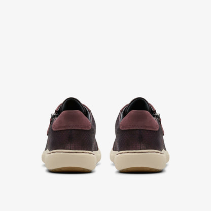 Nalle Lace Wine Interest Leather | Clarks Discount
