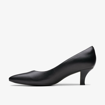 Kepley Vine Black Leather | Clarks Discount