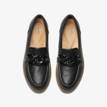 Zylah May Black Leather | Clarks Onsale