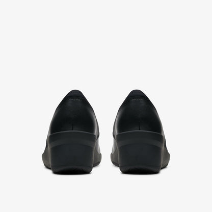 Suttyn Walk Black Leather | Clarks