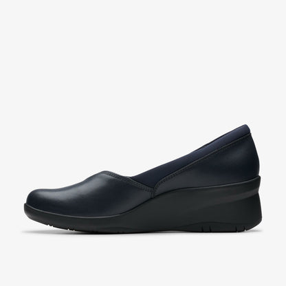 Suttyn Walk Navy Leather | Clarks US