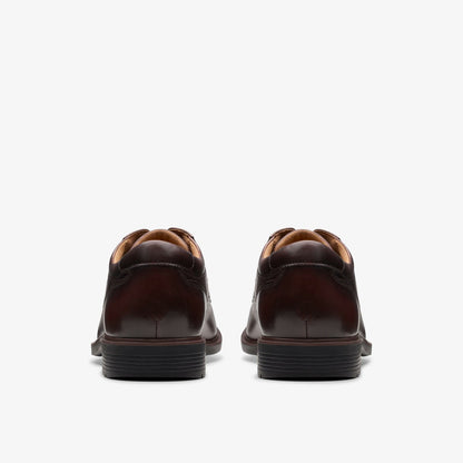 Eldredge Plain Dark Brown Leather | Clarks Sale