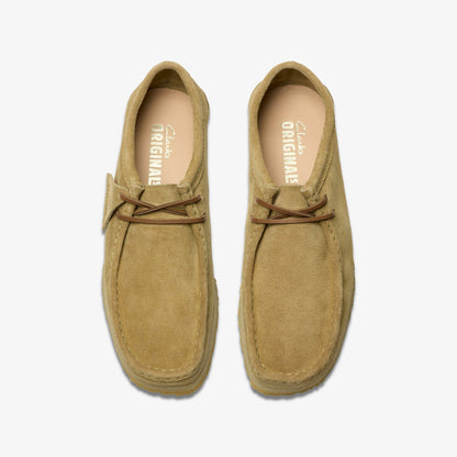 Godney Lace Dark Sand Suede | Clarks