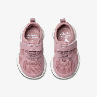 Feather Ath Toddler Dusty Pink | Clarks Onsale