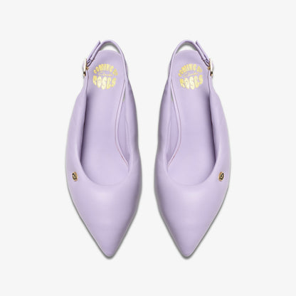 Martine Rose Sling 1 Womens Lilac Leather | Clarks US