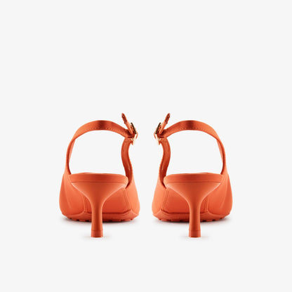 Martine Rose Sling 2 Womens Orange Textile | Clarks Onsale