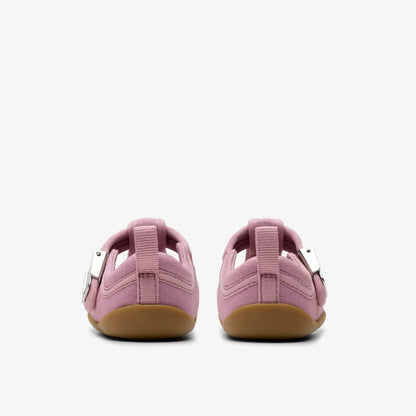 Roamer Grow Toddler Pink Canvas | Clarks Onsale
