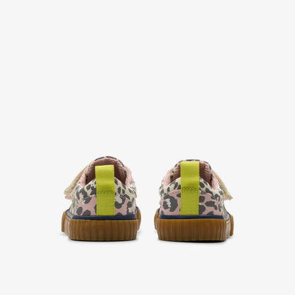 Foxing Vibe Toddler Ecru Canvas | Clarks Onsale