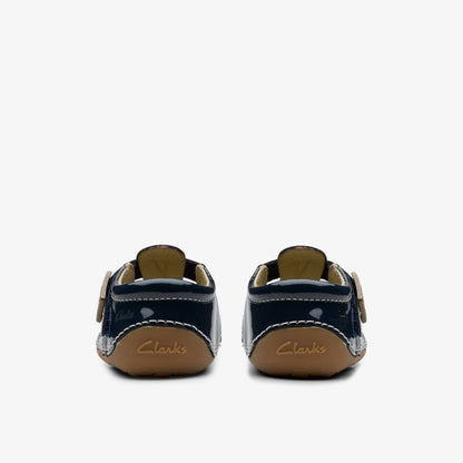 Tiny Skip Toddler Navy Patent | Clarks US