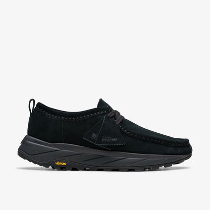Walla Eden Lo Black/Black Suede | Clarks Discount