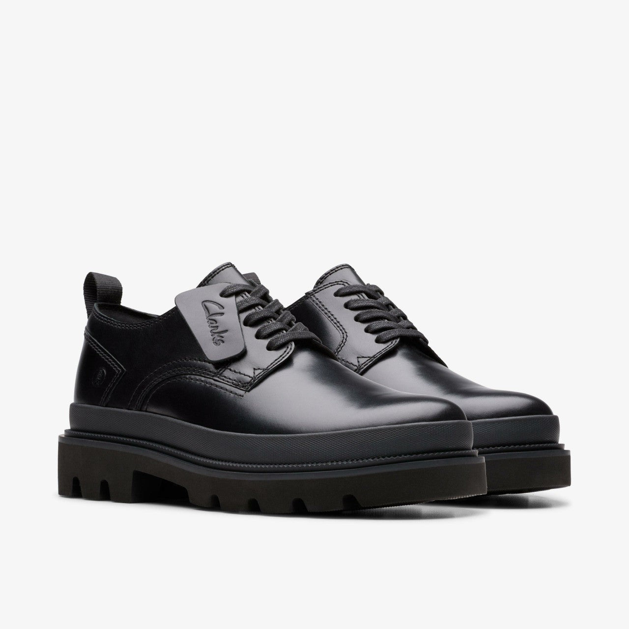 Badell Lace Black Leather | Clarks US