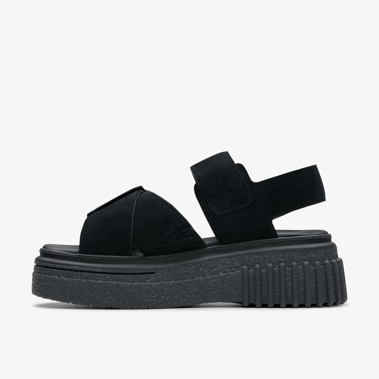 Evamar Wish Black Suede | Clarks