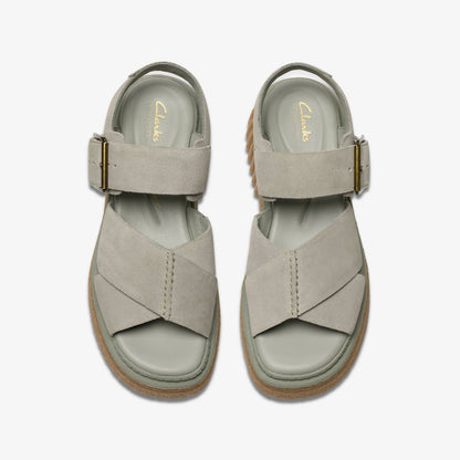 Evamar Wish Light Green Suede | Clarks US