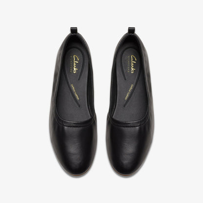 Fawna Soft Black Leather | Clarks Sale