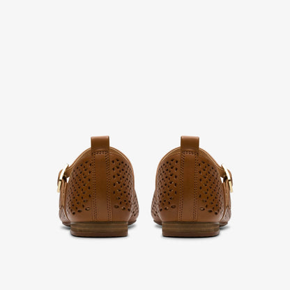 Fawna Jane Tan Leather | Clarks For Sale