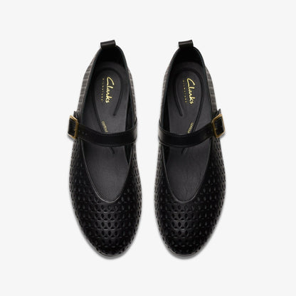 Fawna Jane Black Leather | Clarks Onsale