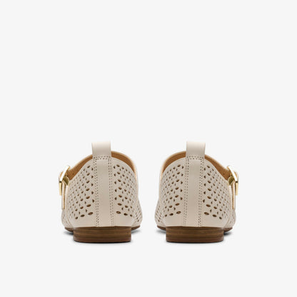 Fawna Jane Cream Leather | Clarks Sale