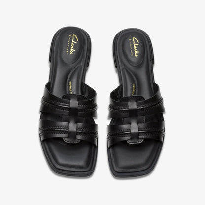 Ariany Mule Black Leather | Clarks Onsale