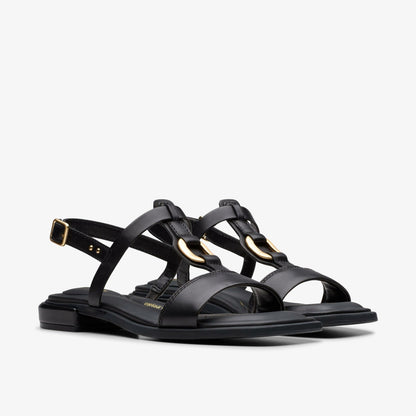 Ariany Sling Black Leather | Clarks