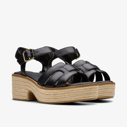 Coledale Strap Black Leather | Clarks US