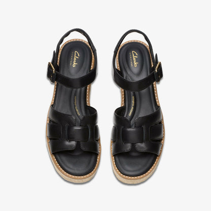 Coledale Strap Black Leather | Clarks US