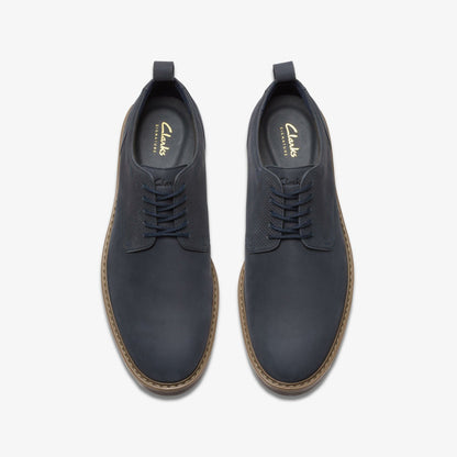 Aldwin Lace Navy Nubuck | Clarks Onsale