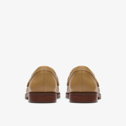 Straven Edge Light Tan Combination | Clarks For Sale
