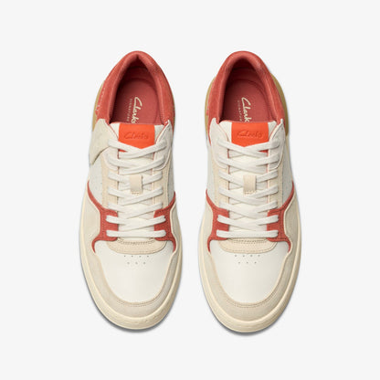 Courtlite 2 Lo Red Combination | Clarks Sale