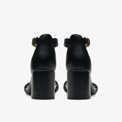Ezoria Mae Black Leather | Clarks Onsale
