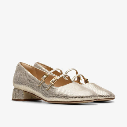 Daiss 30 Shine Champagne Interest | Clarks